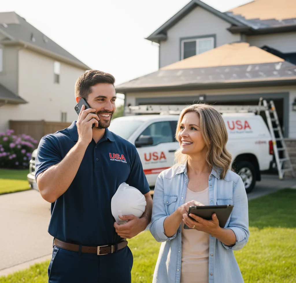USA Roof Repair Experts customer support in Bel Alton